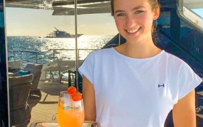 Meet Emery Wallerich, the 24-year-old who gets to visit all the wonders of the world while working as a stewardess on a yacht!