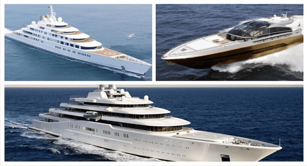expensive yacht tour